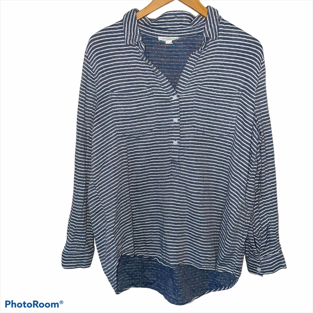 beachlunchlounge Stripe Hi Lo Tunic